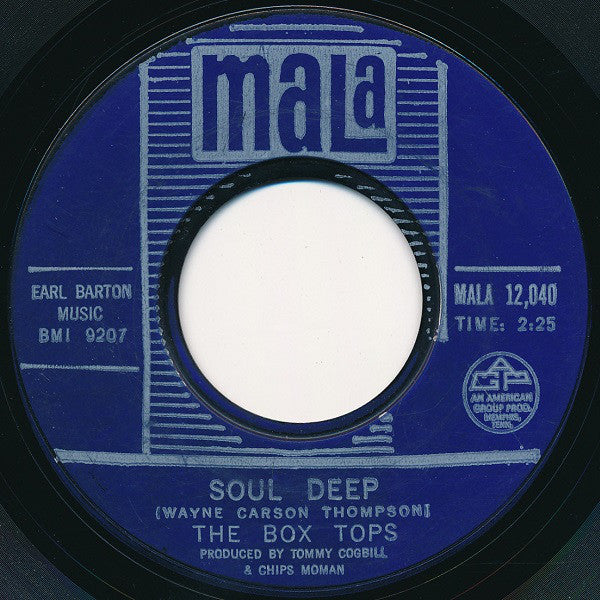 The Box Tops* - Soul Deep (7", Single, Bes)