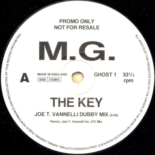 M.G.* - The Key (12", Promo)
