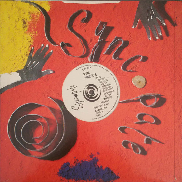 Kym Mazelle - Got To Get You Back (12", Promo)