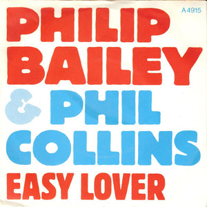 Philip Bailey & Phil Collins - Easy Lover (7", Single, Pap)