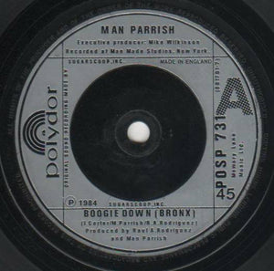 Man Parrish - Boogie Down (Bronx) (7")