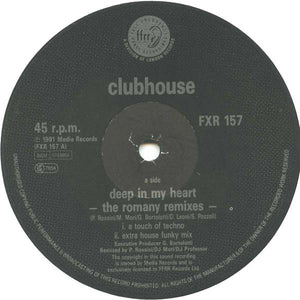 Club House vs. Cappella - Deep In My Heart - The Romany Remixes / Everybody Remixed! (12")