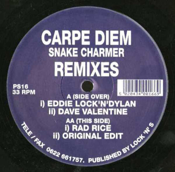 Carpe Diem - Snake Charmer (Remixes) (12