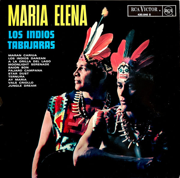 Los Indios Tabajaras - Maria Elena (LP, Album, RE)