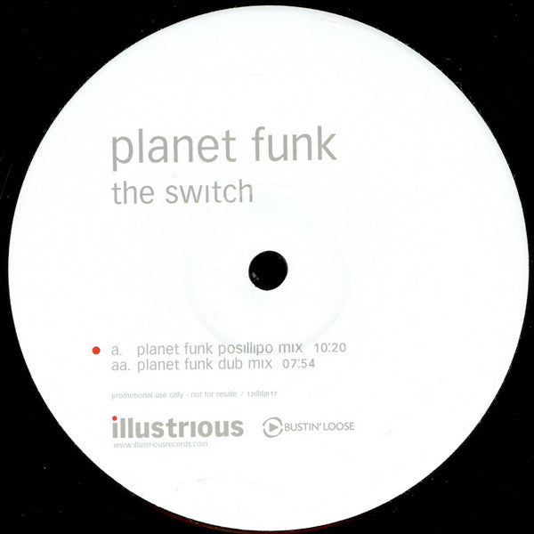 Planet Funk - The Switch (12", Promo)