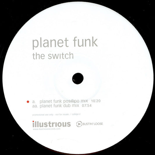 Planet Funk - The Switch (12", Promo)
