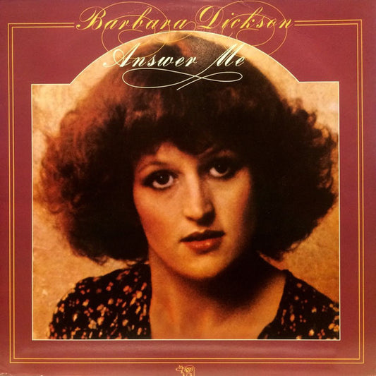 Barbara Dickson - Answer Me (LP, Album, RE)