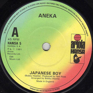Aneka - Japanese Boy (7", Single, Pap)