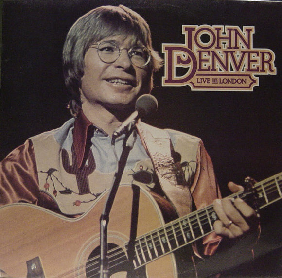 John Denver - Live In London (LP, Album)
