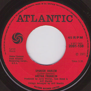 Aretha Franklin - Spanish Harlem (7", Single)