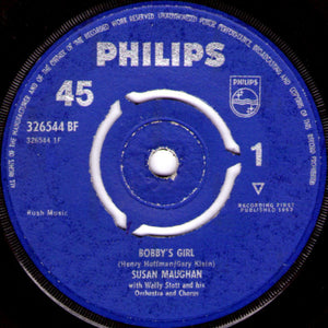 Susan Maughan With Wally Stott And His Orchestra And Chorus - Bobby's Girl (7", 3-P)