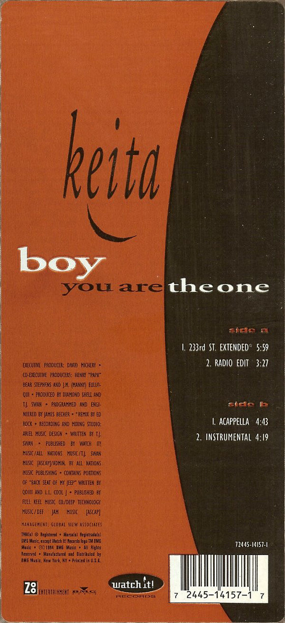 Keita (3) - Boy You Are The One (12