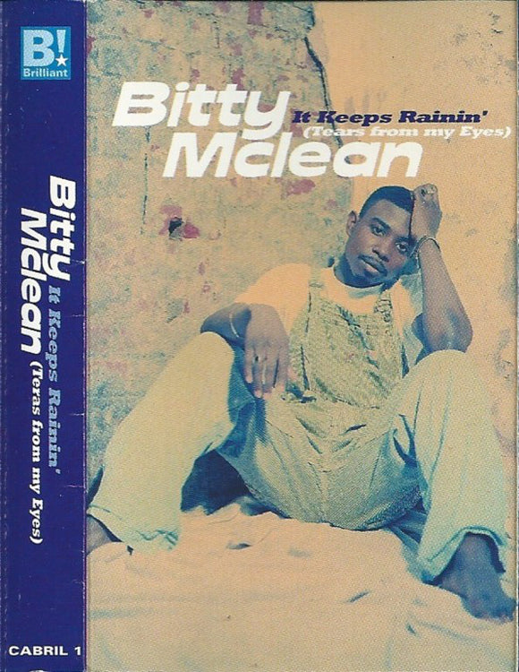 Bitty Mclean - It Keeps Rainin' / True True True (Cass, Single)