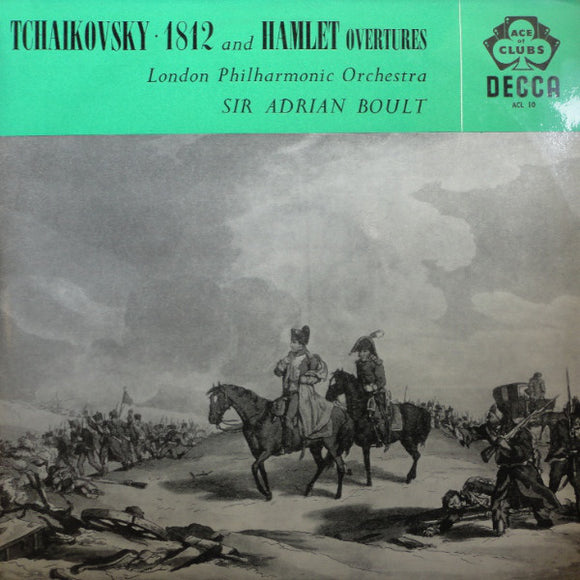 Tchaïkovsky* - Sir Adrian Boult With London Philharmonic Orchestra* - Tchaikovsky - 1812 & Hamlet Overtures (LP)