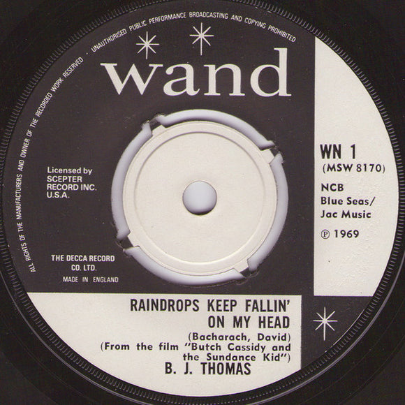 B. J. Thomas* - Raindrops Keep Fallin' On My Head (7