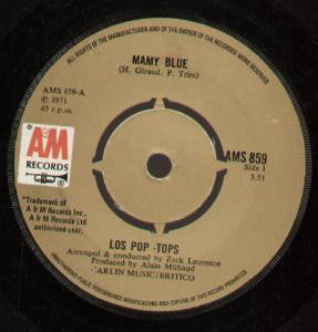 Los Pop-Tops* - Mamy Blue (7", Single)