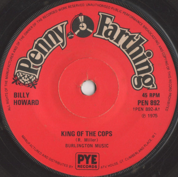 Billy Howard - King Of The Cops (7