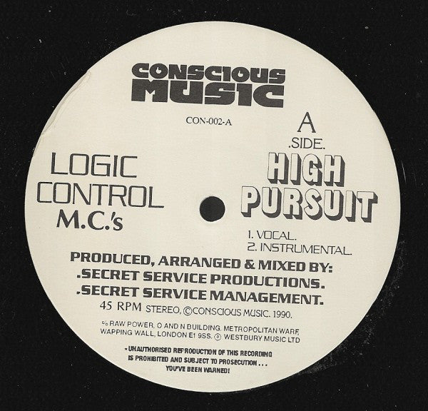 Logic Control M.C.'s* - High Pursuit (12")