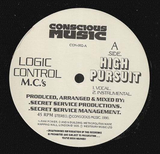 Logic Control M.C.'s* - High Pursuit (12")