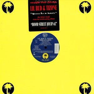 Lil Bud & Tizone Featuring Keith Sweat - Gonna Let U Know (12")