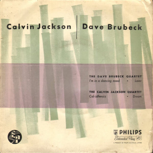 The Dave Brubeck Quartet, The Calvin Jackson Quartet - Calvin Jackson | Dave Brubeck (7", EP)