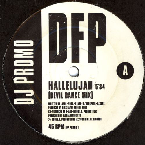 DFP - Hallelujah (12", Promo)