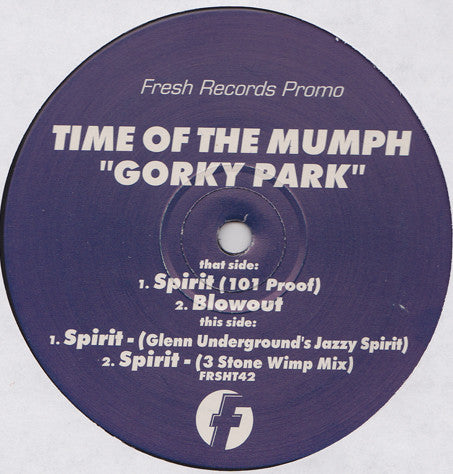 Time Of The Mumph - Gorky Park (12