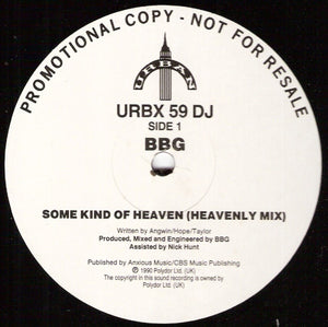 BBG - Some Kind Of Heaven (12", Promo)