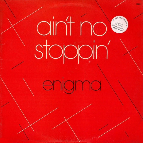 Enigma (2) - Ain't No Stoppin' (LP)