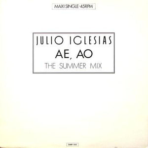 Julio Iglesias - Ae, Ao (12", Promo)