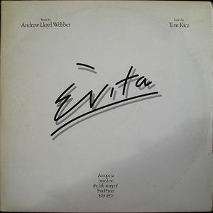 Andrew Lloyd Webber And Tim Rice - Evita (2xLP, Album, Gat)