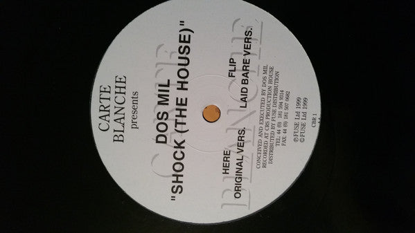 Dos Mil - "Shock (The House)" (12")