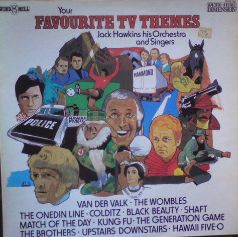 Jack Hawkins His Orchestra & Singers - Your Favourite TV Themes (LP, Album)