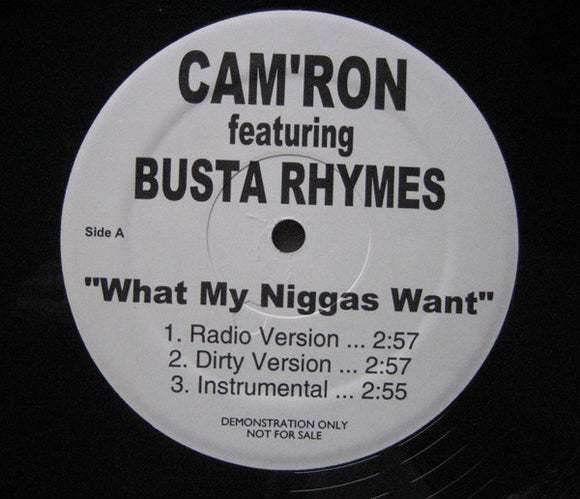 Cam'Ron - What My Niggas Want/ Losin' Weight (12