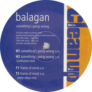 Balagan - Something's Going Wrong (12")
