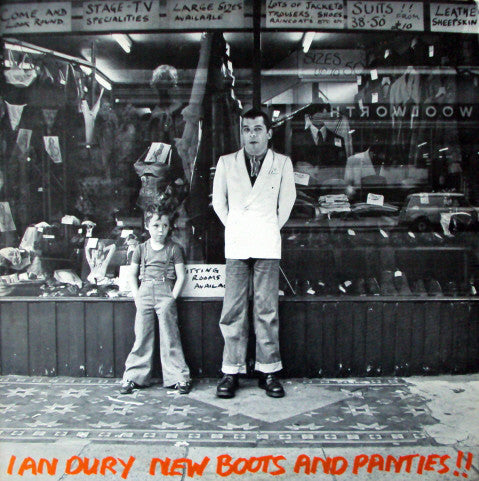 Ian Dury - New Boots And Panties!! (LP, Album)