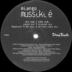 Miango - Mussiki é (12")