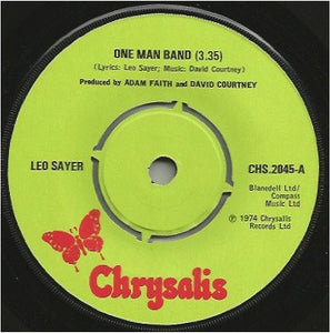 Leo Sayer - One Man Band (7", Single, EMI)