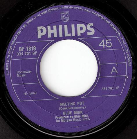 Blue Mink - Melting Pot (7", Single)