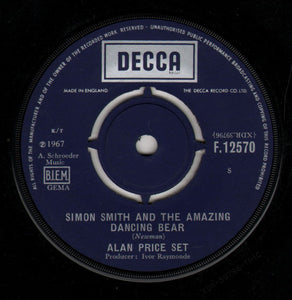Alan Price Set* - Simon Smith And The Amazing Dancing Bear (7", Single)