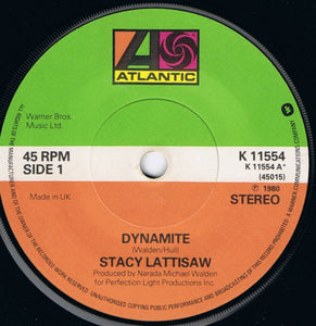 Stacy Lattisaw - Dynamite (7", Single)