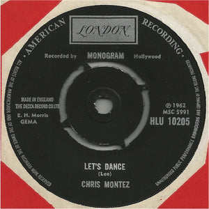 Chris Montez - Let's Dance / Some Kinda Fun (7", Single)