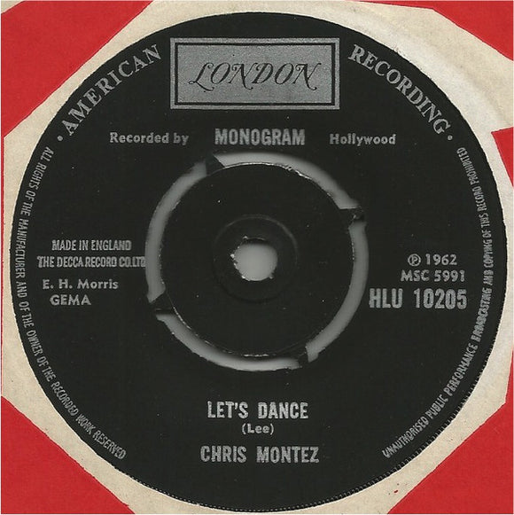 Chris Montez - Let's Dance / Some Kinda Fun (7