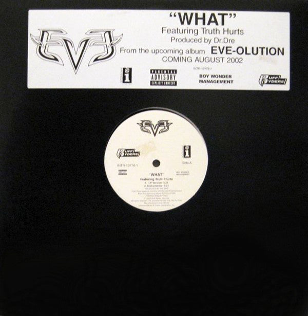 Eve (2) Featuring Truth Hurts - What (12", Promo)