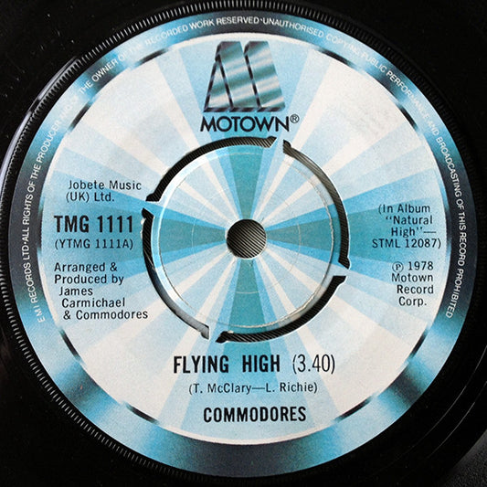 Commodores - Flying High (7", Single)