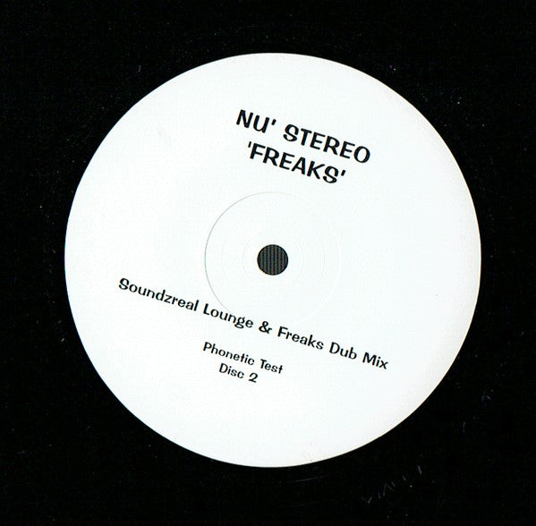 Nu' Stereo - Freaks (Disc 2) (12", Promo)