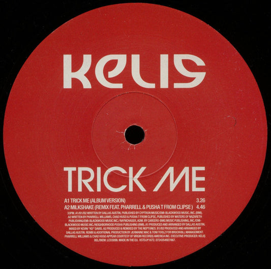 Kelis - Trick Me (12", Promo)