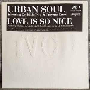 Urban Soul - Love Is So Nice (2x12", Promo)