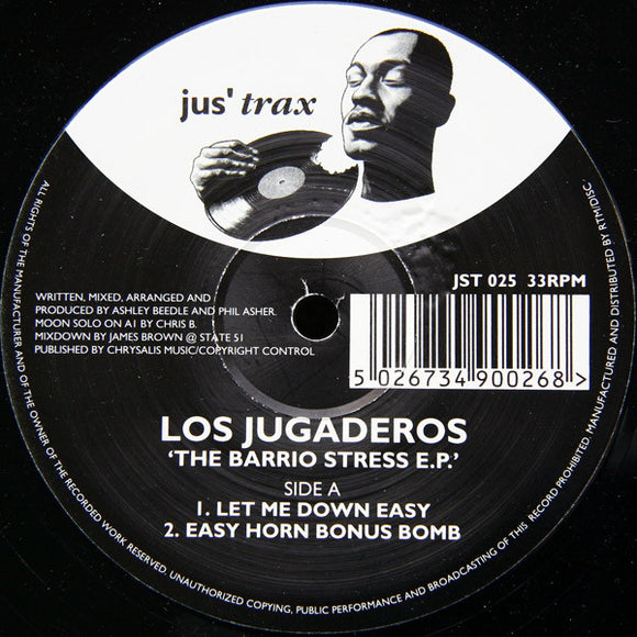 Los Jugaderos - The Barrio Stress E.P. (12