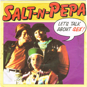 Salt-N-Pepa* - Let's Talk About Sex (7", Single, Sil)